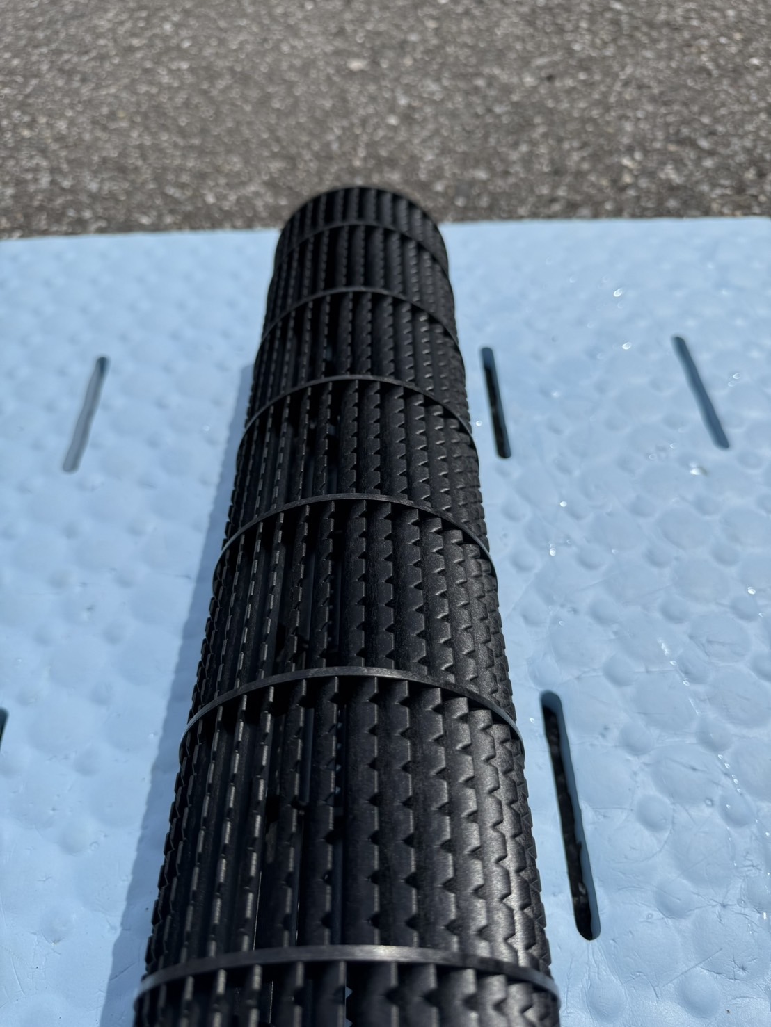 ファンの別角度の施工後。洗浄してきれいになった状態