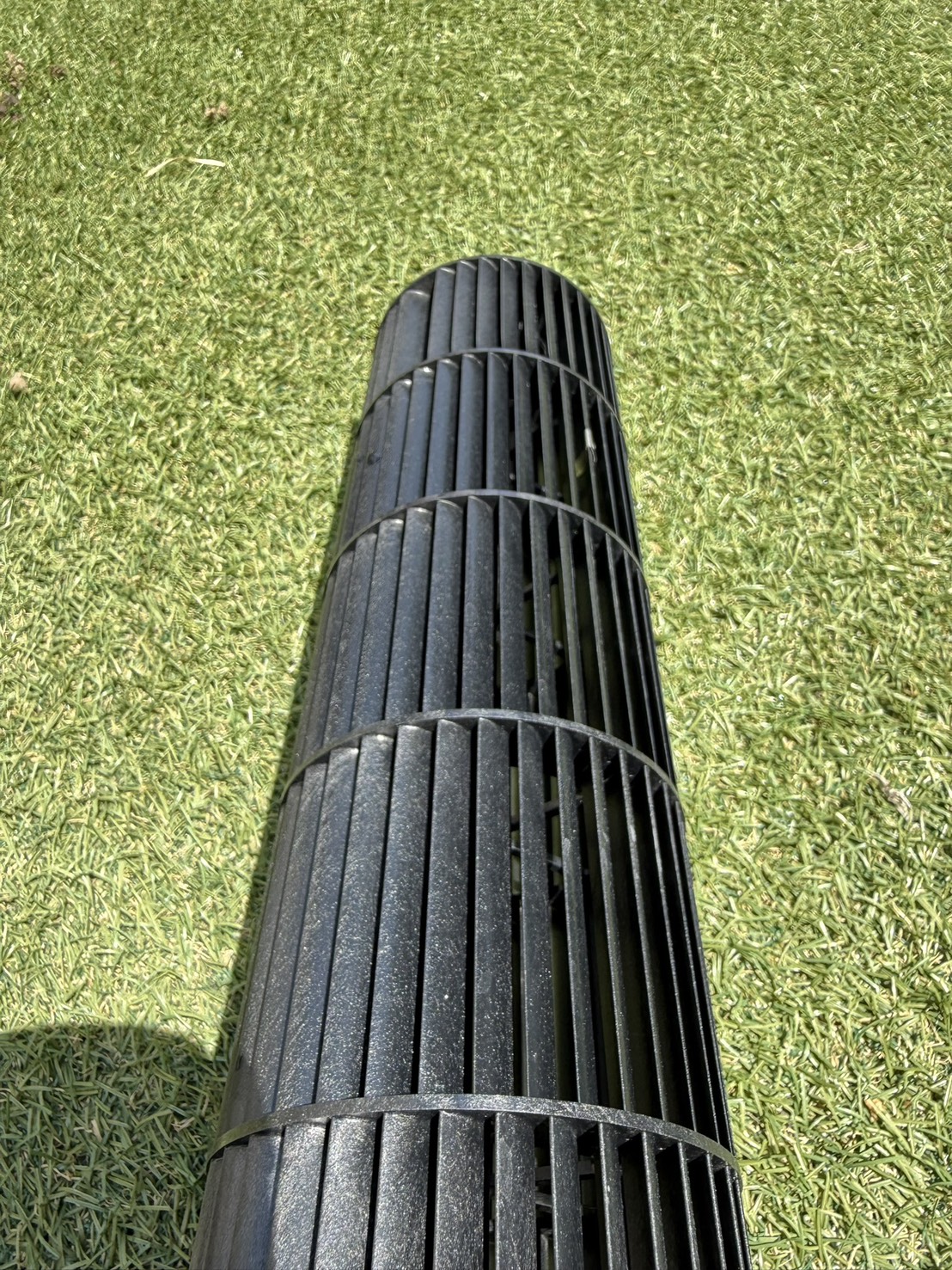 送風ファンの施工後。洗浄してしっかりリセットされた状態