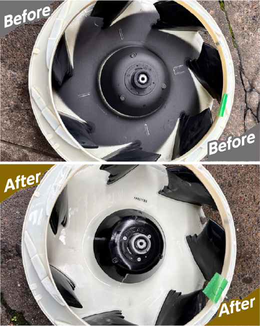 ファンのビフォーアフター